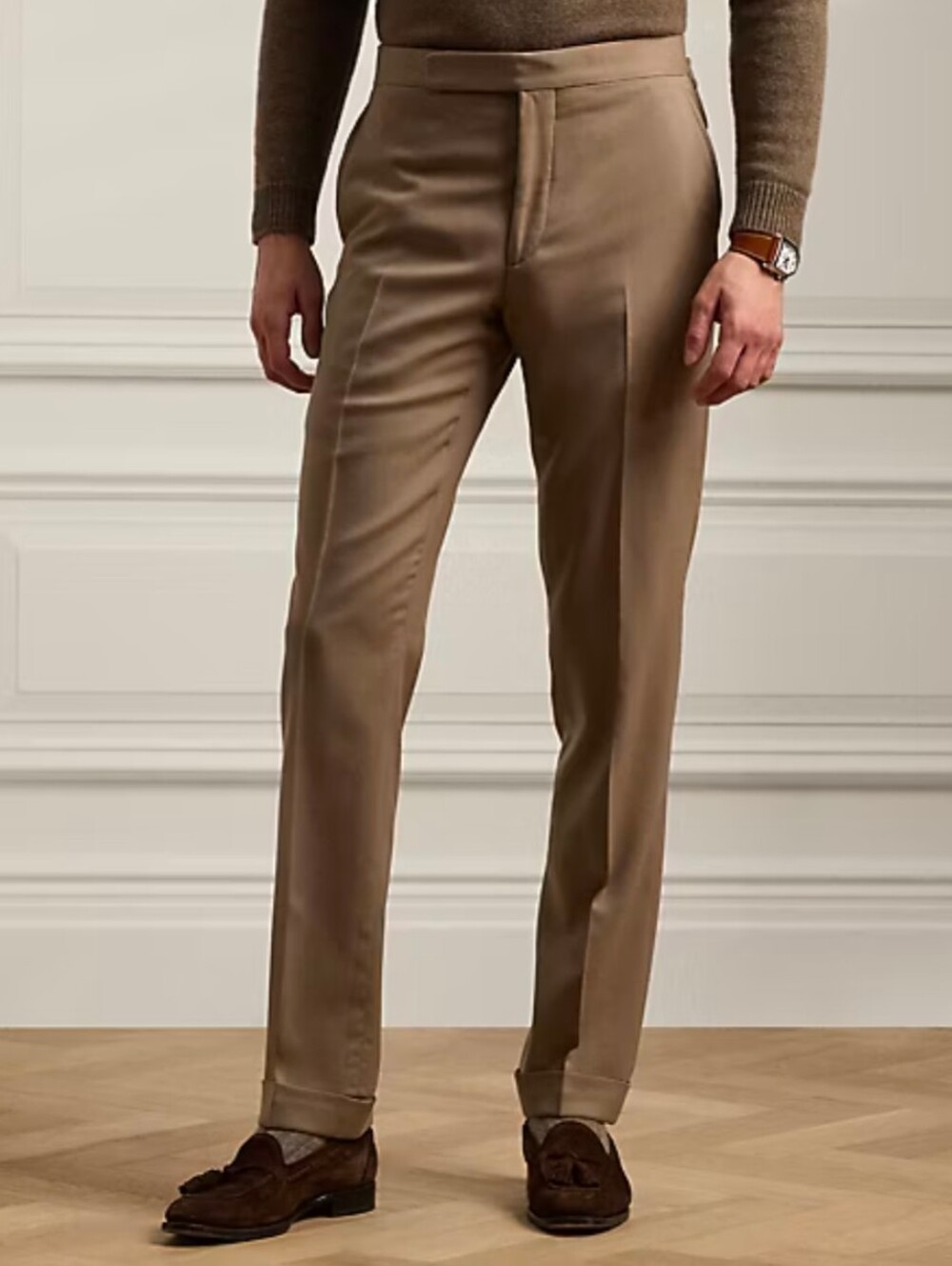 Ralph Lauren Purple Label Gregory Hand-Tailored Wool Suit Trouser Pants Size 34